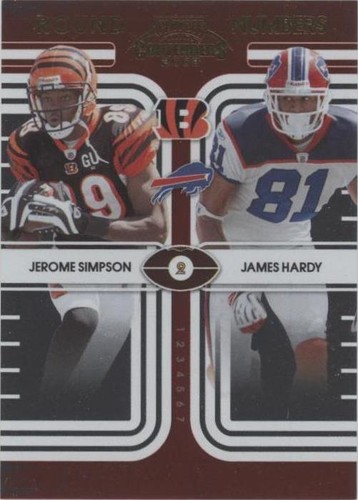 2008 Playoff Contenders James Hardy Jerome Simpson #13