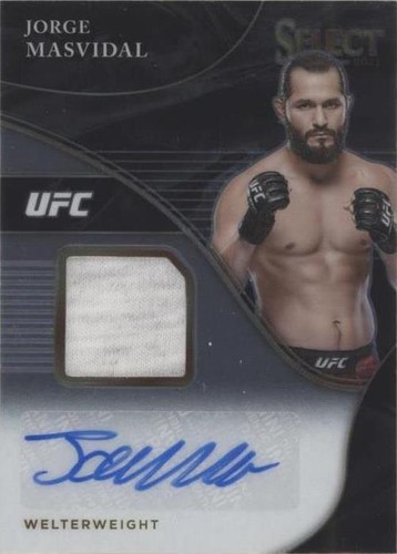 2021 Panini Select UFC - Jorge Masvidal #AM-JMV