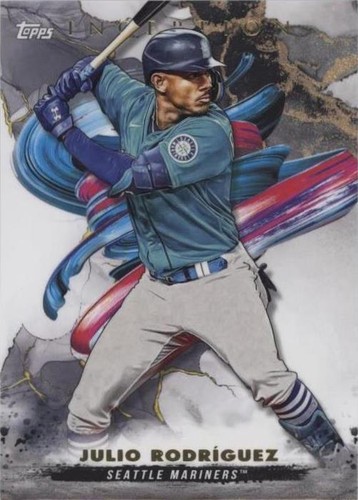 【美品】Julio Rodriguez_オンカードサイン_マリナーズ 2023 Topps Inception MLB Mariners Julio Rodriguez On-Card