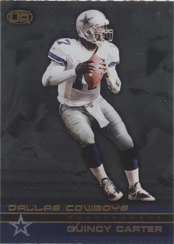 2002 Pacific Heads Up Quincy Carter #33