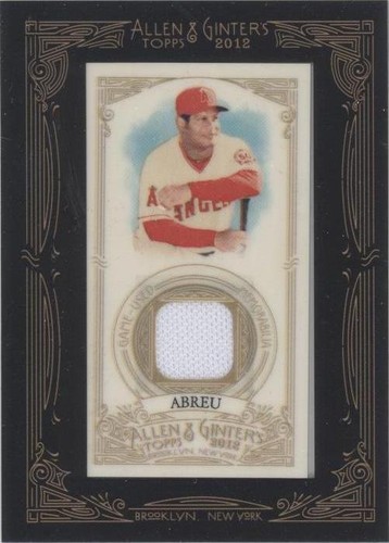 2012 Topps Allen & Ginter's - Bobby Abreu #AGR-BA