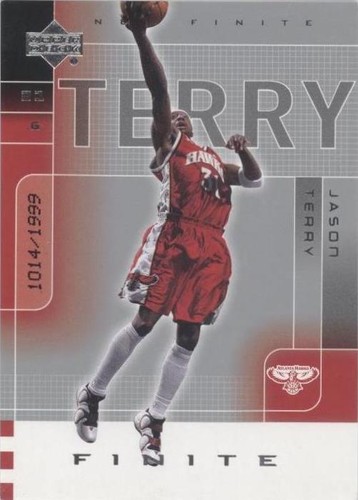 2002-03 Upper Deck Finite - Jason Terry #4