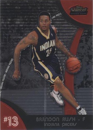 2007-08 Topps Finest - Brandon Rush #113