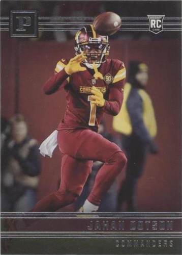 2022 Panini Chronicles Jahan Dotson #PA-9