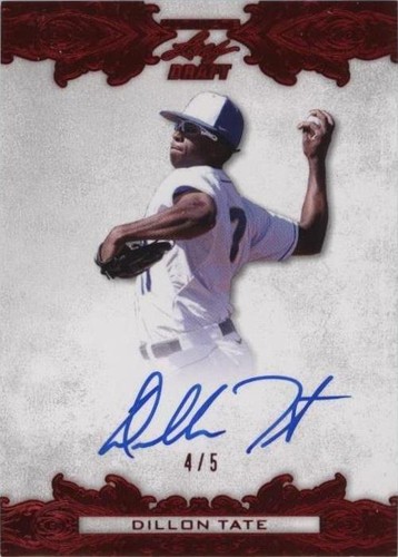 2015 Leaf Ultimate Draft - Dillon Tate #BA-DT1