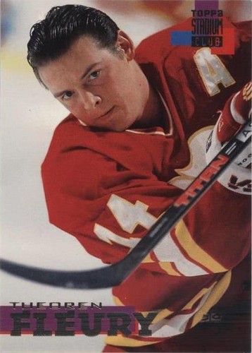 1994-95 Topps Stadium Club - Theoren Fleury #25