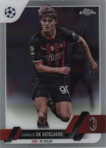 2022-23 Topps Chrome UEFA Club Competitions Charles De Ketelaere #90