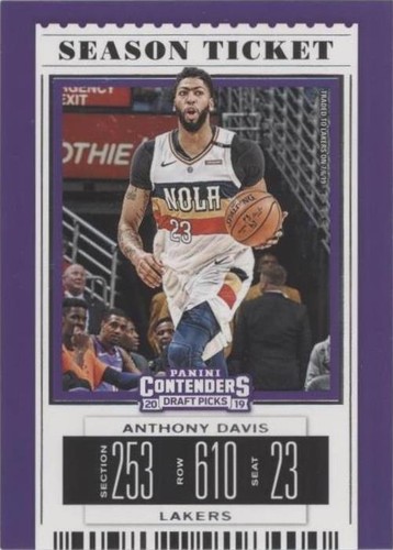 2019-20 Panini Contenders Draft Picks - Anthony Davis #2