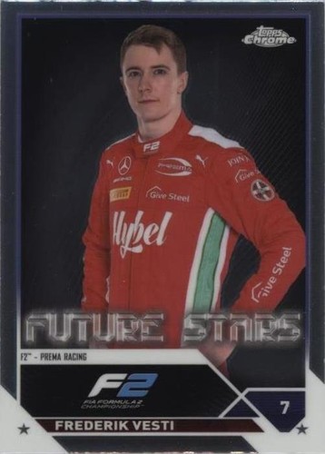 2023 Topps Chrome Formula 1 - Frederik Vesti #70