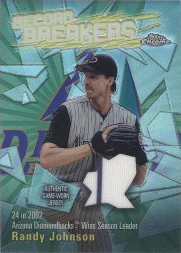 2003 Topps Chrome - Randy Johnson #RBCA-RJ