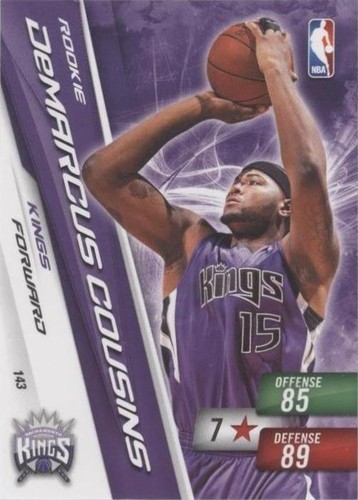 2010-11 Panini Adrenalyn XL - DeMarcus Cousins #143