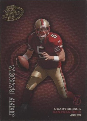 2003 Playoff Hogg Heaven Jeff Garcia #121
