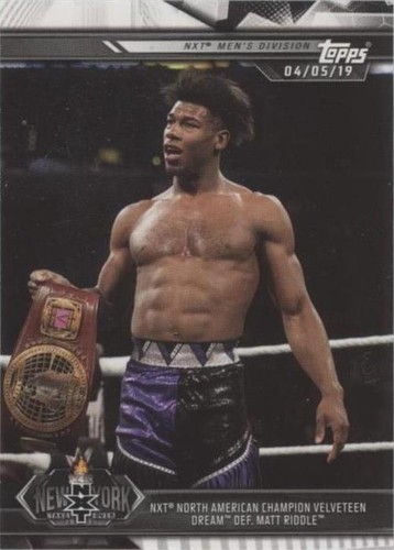 2019 Topps WWE NXT - Matt Riddle Velveteen Dream #87