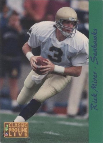 1993 Classic Pro Line Live Rick Mirer #263