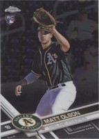 2017 Topps Chrome - Matt Olson #98