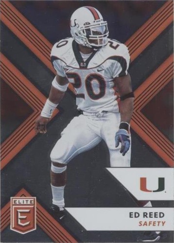 2018 Panini Elite Draft Picks Ed Reed #39