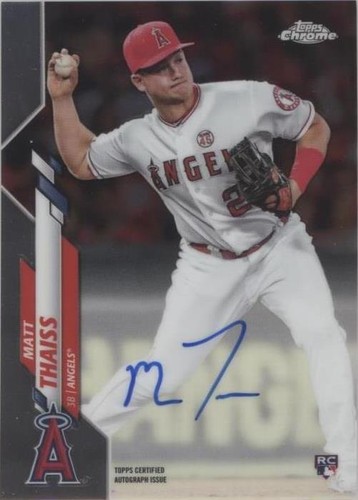 2020 Topps Chrome - Matt Thaiss #RA-MT