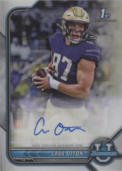 2021-22 Bowman University Cade Otton #BCPA-COT