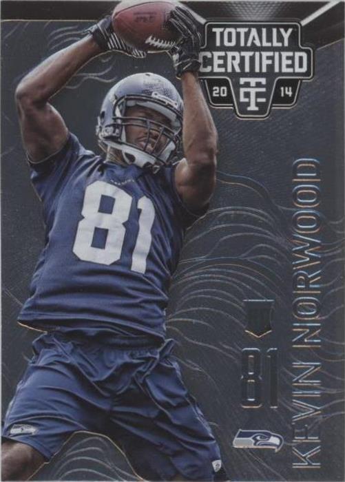 2014 Panini Totally Certified Kevin Norwood #150