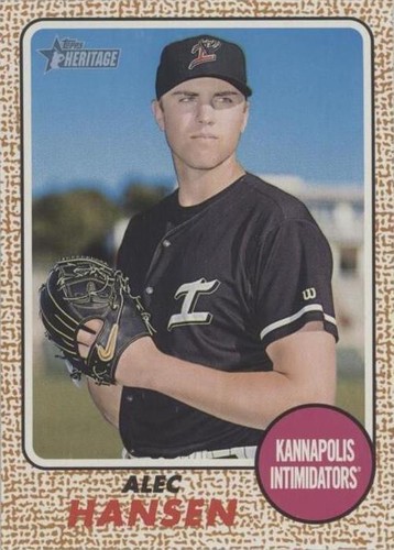 2017 Topps Heritage Minor League Edition - Alec Hansen #106