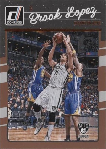 2016-17 Panini Donruss - Brook Lopez #80
