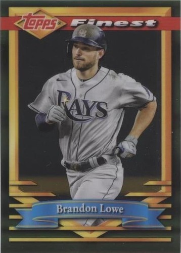2021 Topps Finest Flashbacks - Brandon Lowe #60
