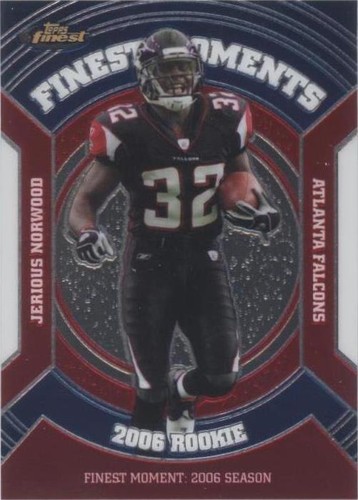 2007 Topps Finest Jerious Norwood #RFM-JN