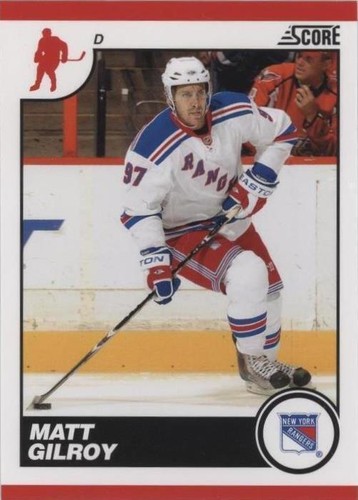 2010-11 Score - Matt Gilroy #330