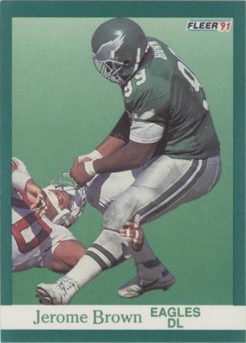 1991 Fleer Jerome Brown #324