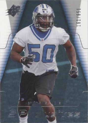 2006 SPx Ernie Sims #EX-ES