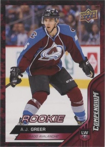 2016-17 Upper Deck Compendium - A.J. Greer #881
