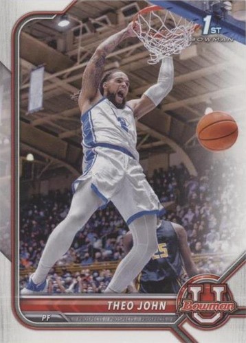 2021-22 Bowman University - Theo John #42