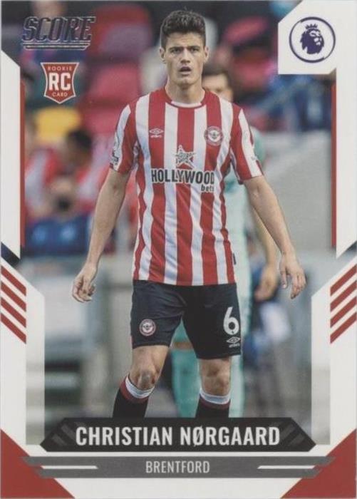 2021-22 Panini Score Premier League Christian Norgaard #57
