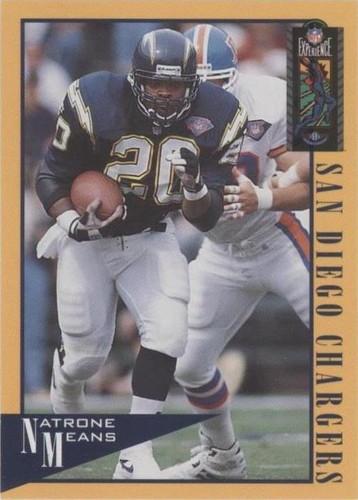 1995 Classic NFL Experience Natrone Means #96
