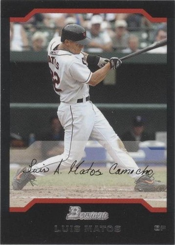 2004 Bowman - Luis Matos #134
