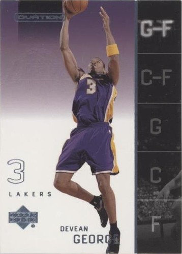 2002-03 Upper Deck Ovation - Devean George #38