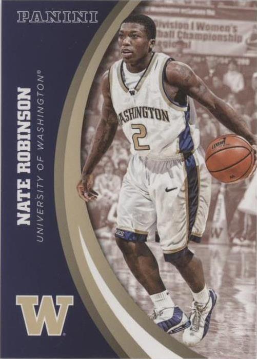 2016 Panini University of Washington Huskies - Nate Robinson #39