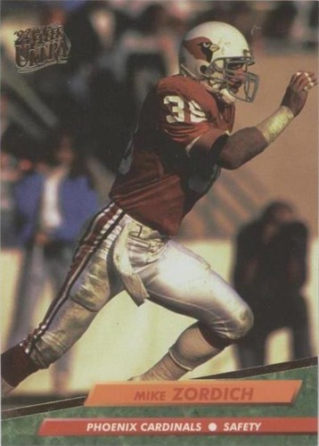 1992 Fleer Ultra Mike Zordich #328