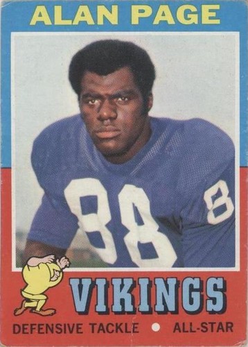 1971 Topps #071 Alan Page Vikings EX/MT *2723 | eBay