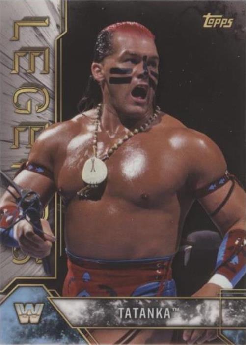 2017 Topps Legends of the WWE - Tatanka #87