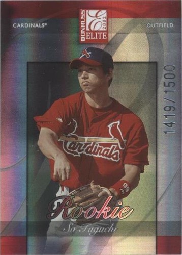 2002 Donruss Elite - So Taguchi #158