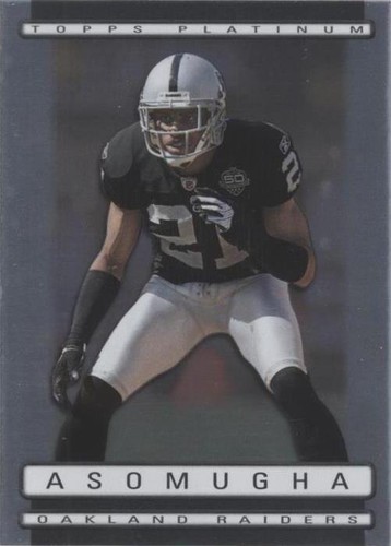 2009 Topps Platinum Nnamdi Asomugha #106