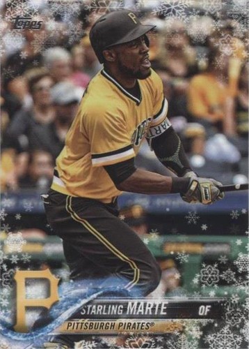 2018 Topps Holiday - Starling Marte #HMW166