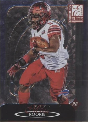 2020 Panini Donruss Elite Zack Moss #2KR-ZM
