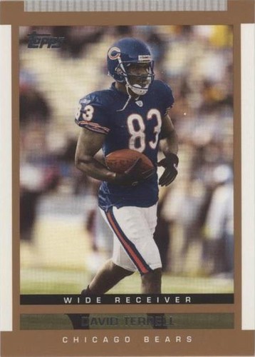 2003 Topps Draft Picks & Prospects David Terrell #81