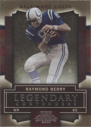 2009 Playoff Contenders Raymond Berry #71