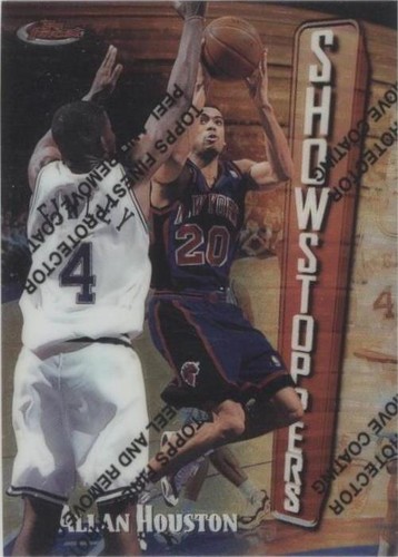 1997-98 Topps Finest - Allan Houston #174
