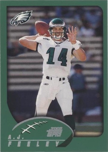 2002 Topps A.J. Feeley #212