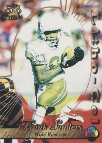 1996 Pacific Litho-Cel Frank Sanders #LITHO-4