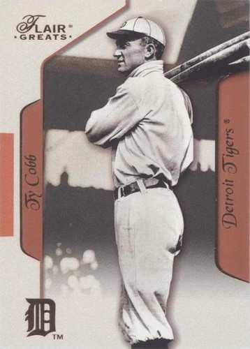 2003 Flair Greats - Ty Cobb #82